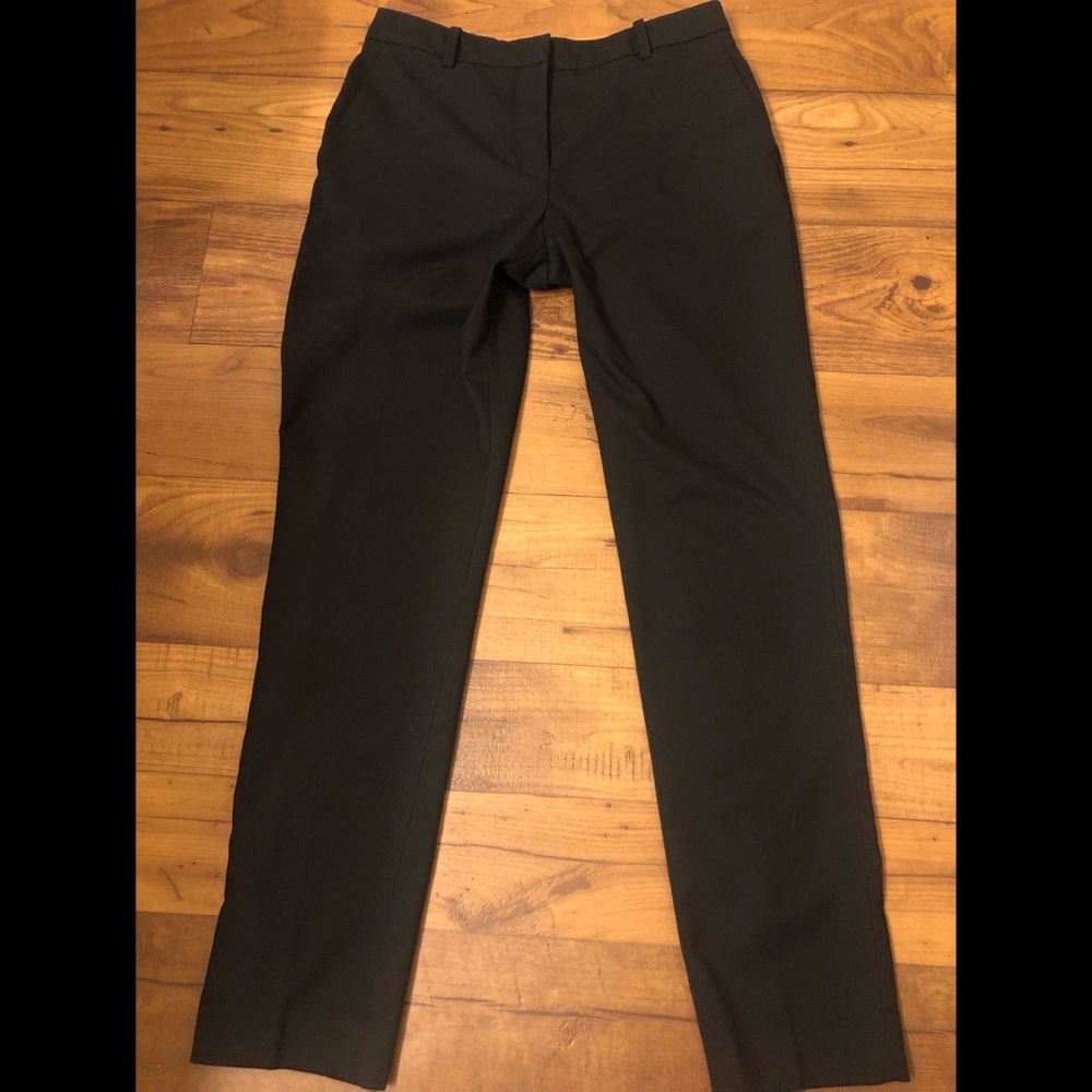 H&M black dress work slacks pants size 4
